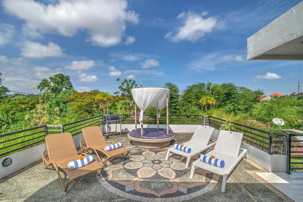 Villa Sydney Canggu Paddy Field View 3 Bed, Private Villa Bagian luar foto